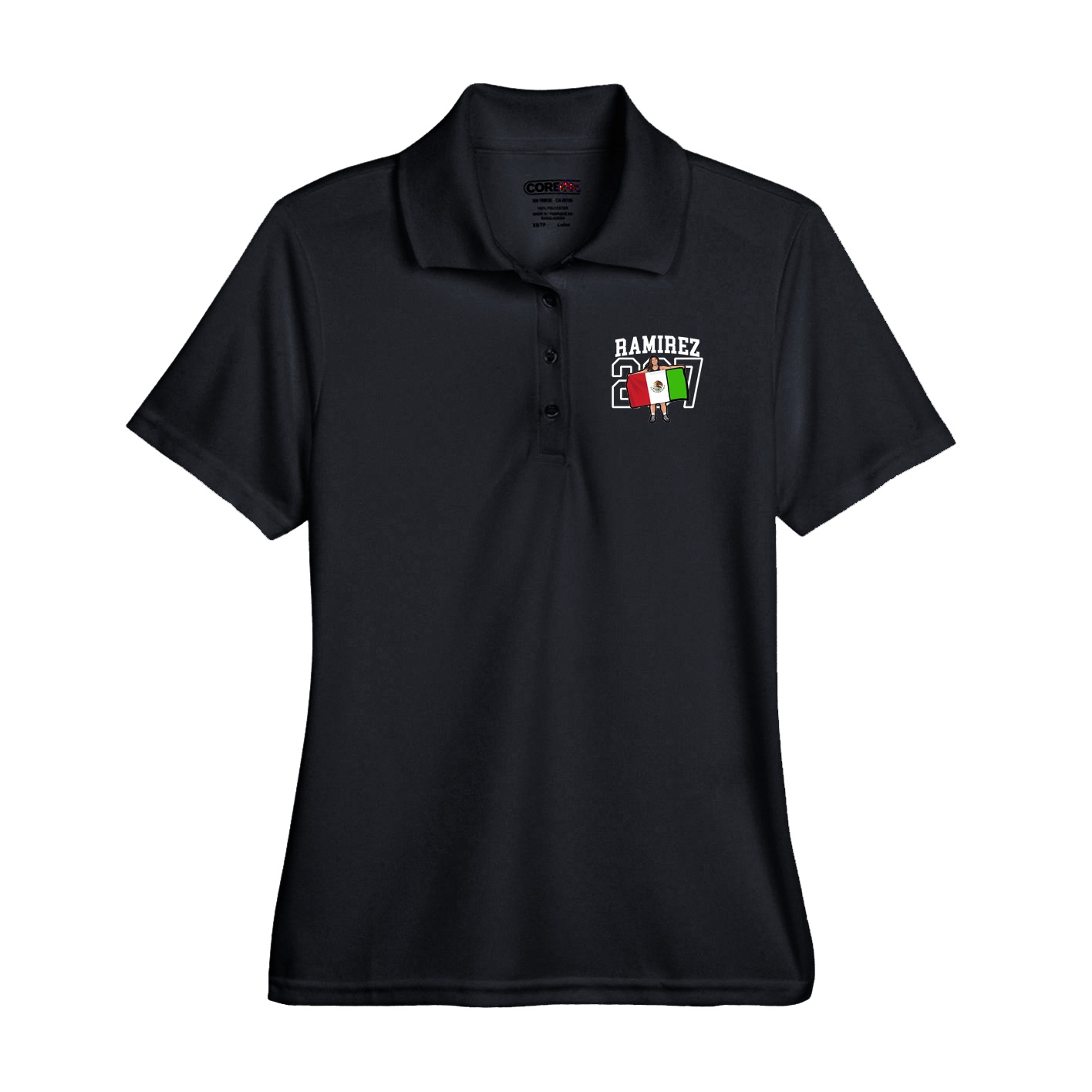 Performance Polo — Shirsey in Black