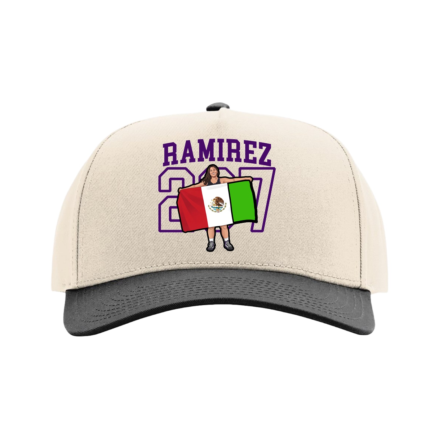 Full Fabric Five-Panel Champ Cap