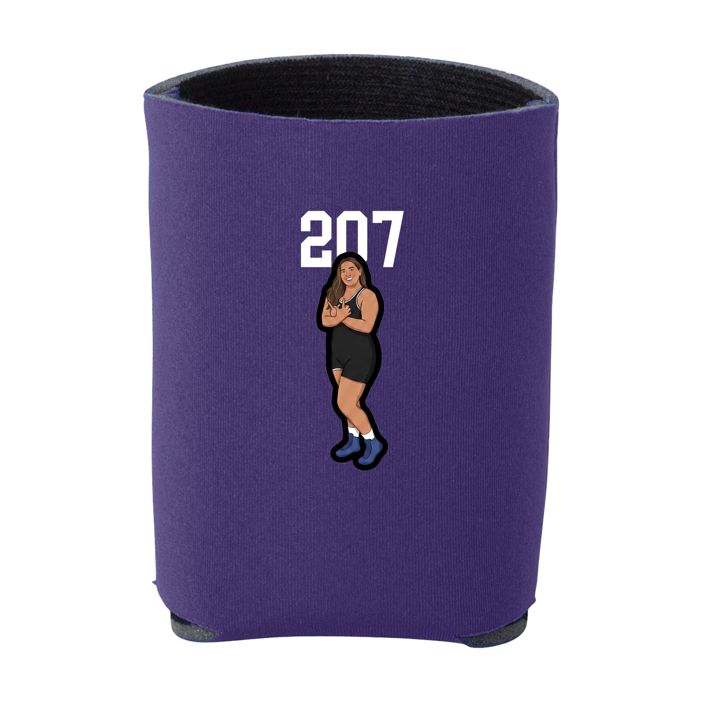 Can Holder — Number Top in Purple