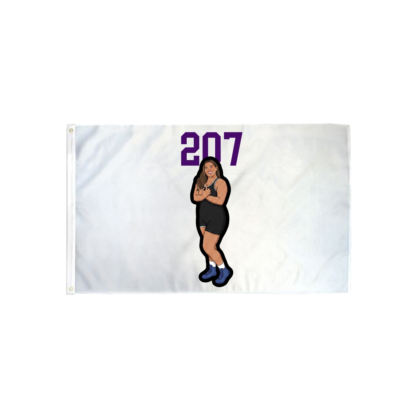 3x5 Flag — Number Top in Classic