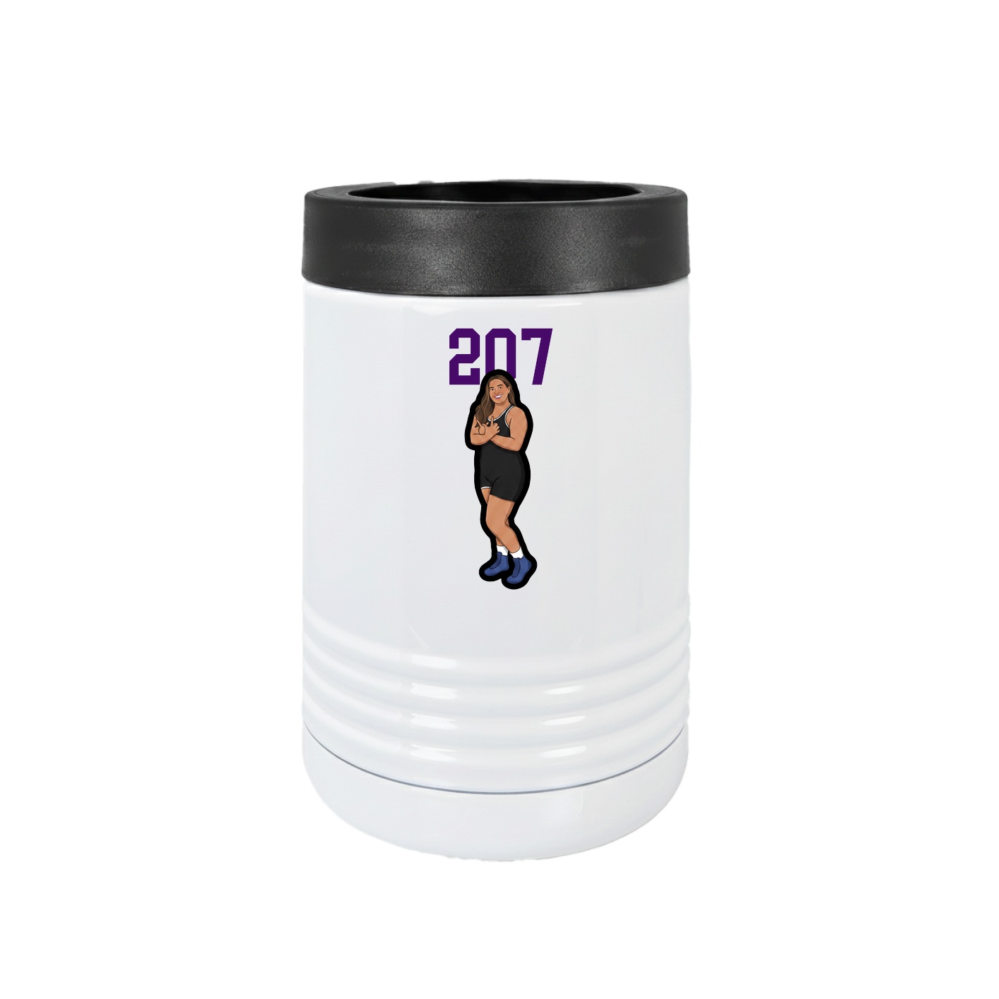 Beverage Holder — Number Top in White