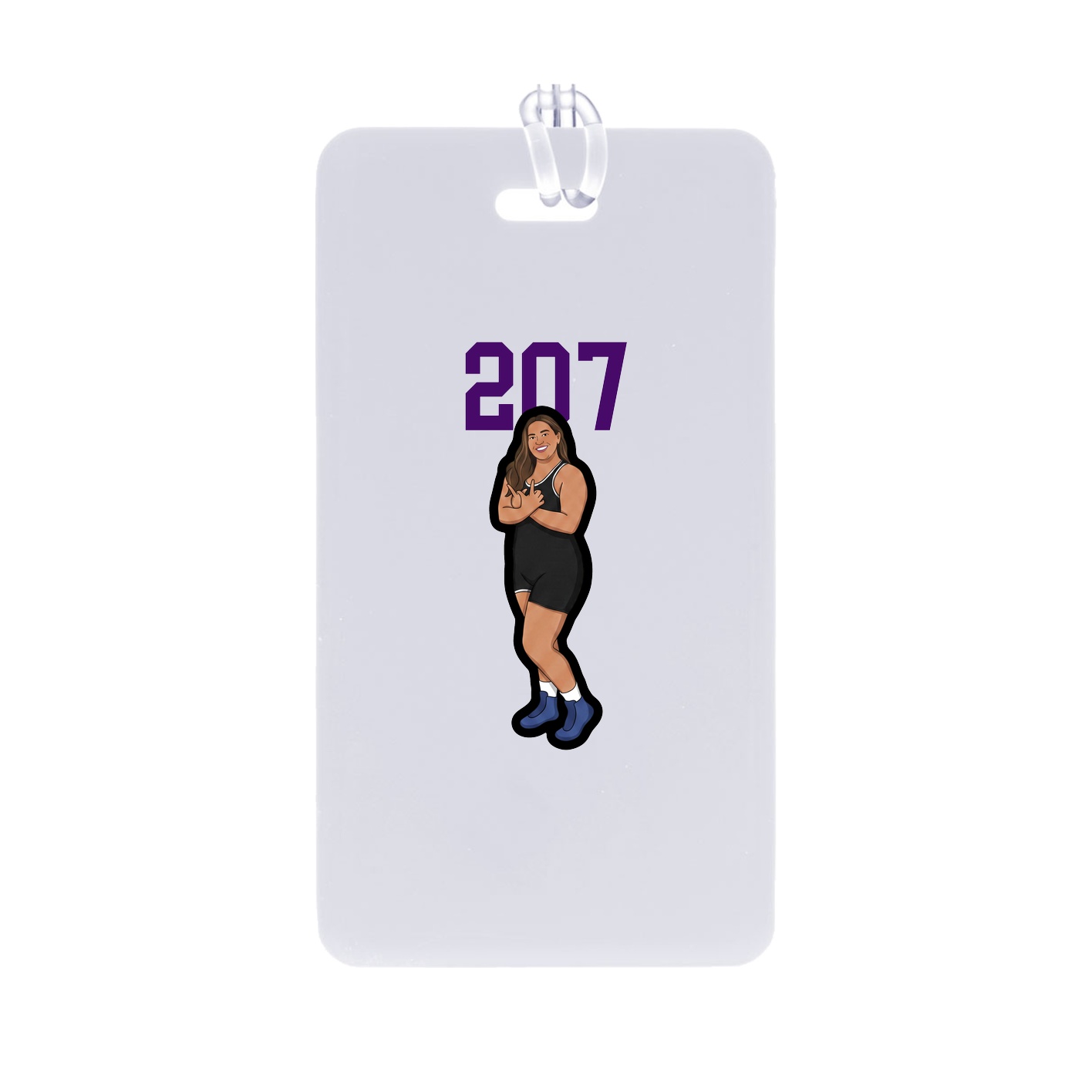 Bag Tag — Number Top in Classic