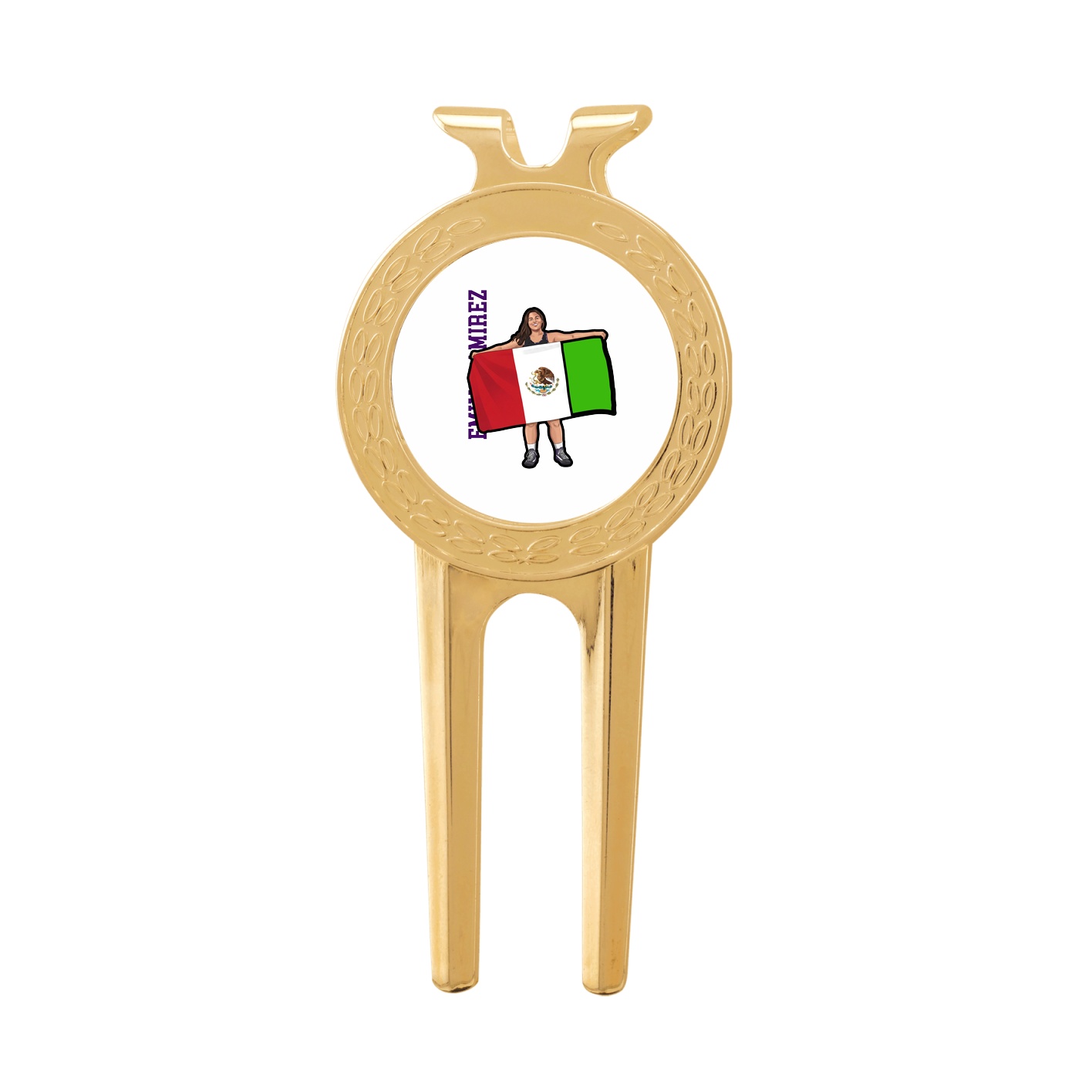 Divot Tool with Ball Marker — Name Vertical in Classic