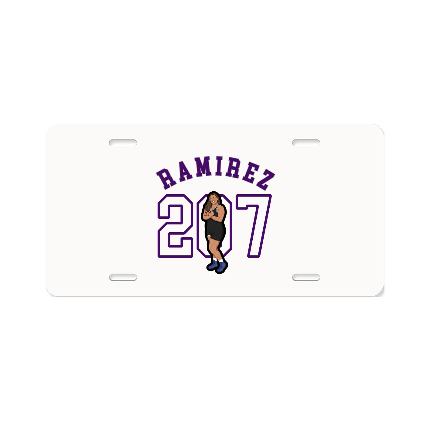 License Plate — Shirsey Arch in Classic