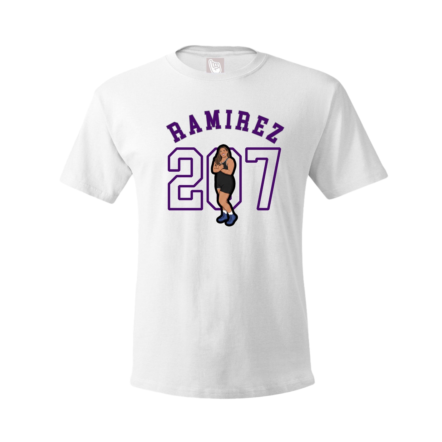 Tee — Shirsey Arch in White
