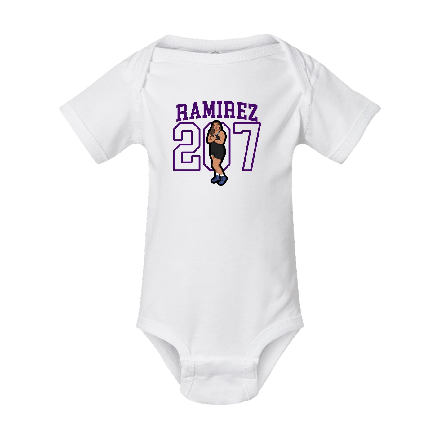 Baby Onesie — Shirsey in White