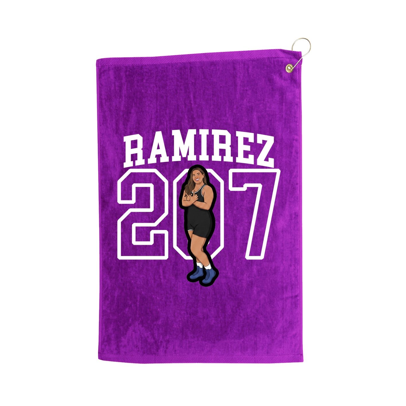 Golf Towel — Shirsey in Purple