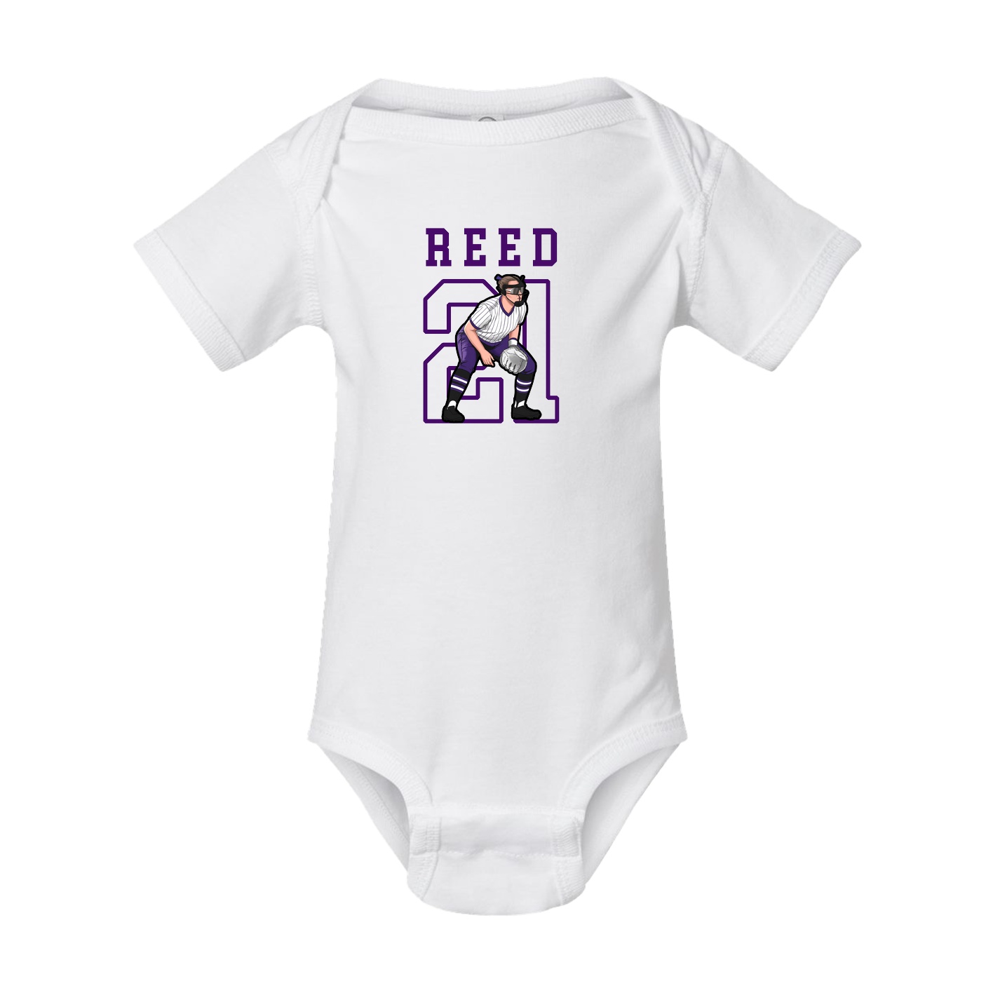 Baby Onesie — Shirsey in White