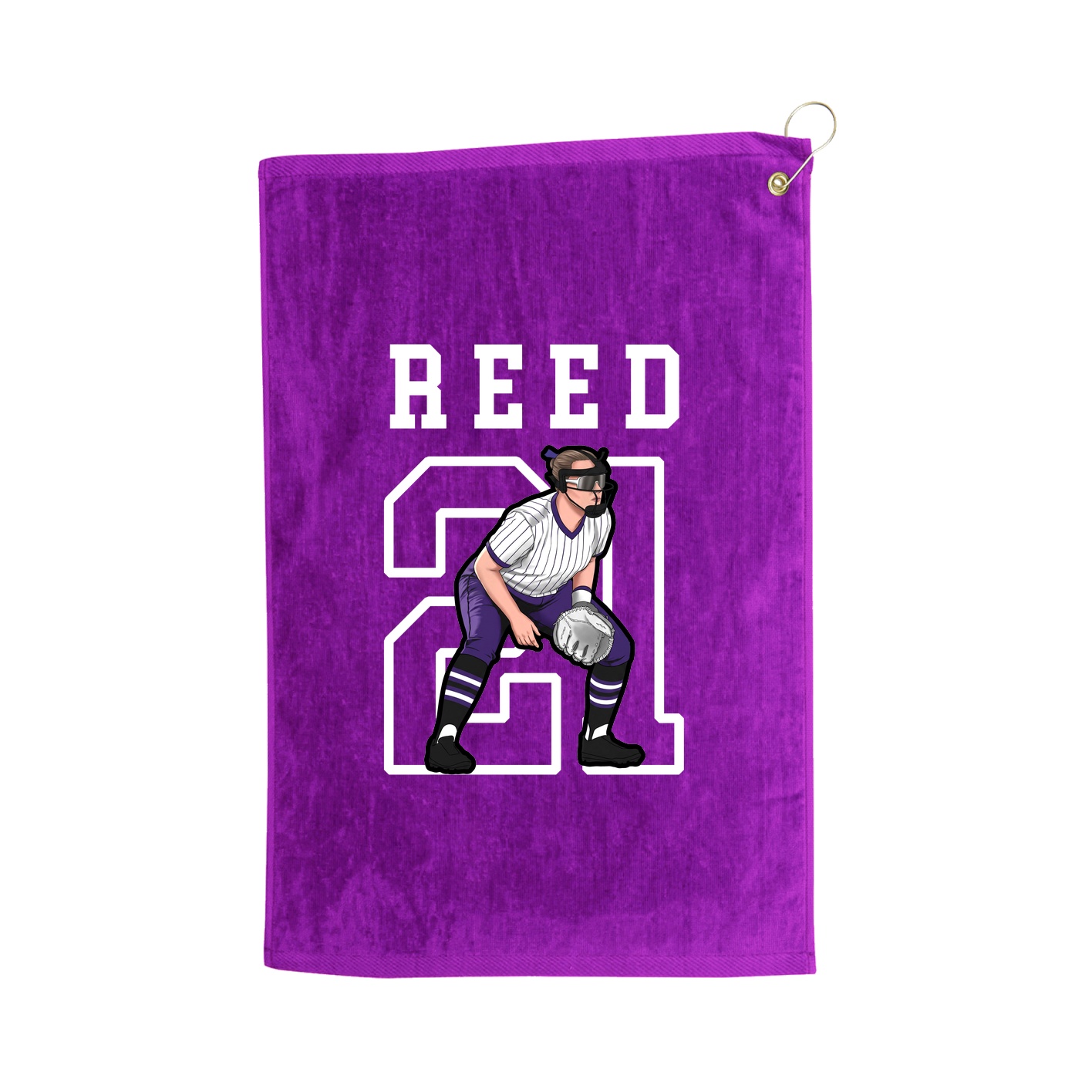 Golf Towel — Shirsey in Purple
