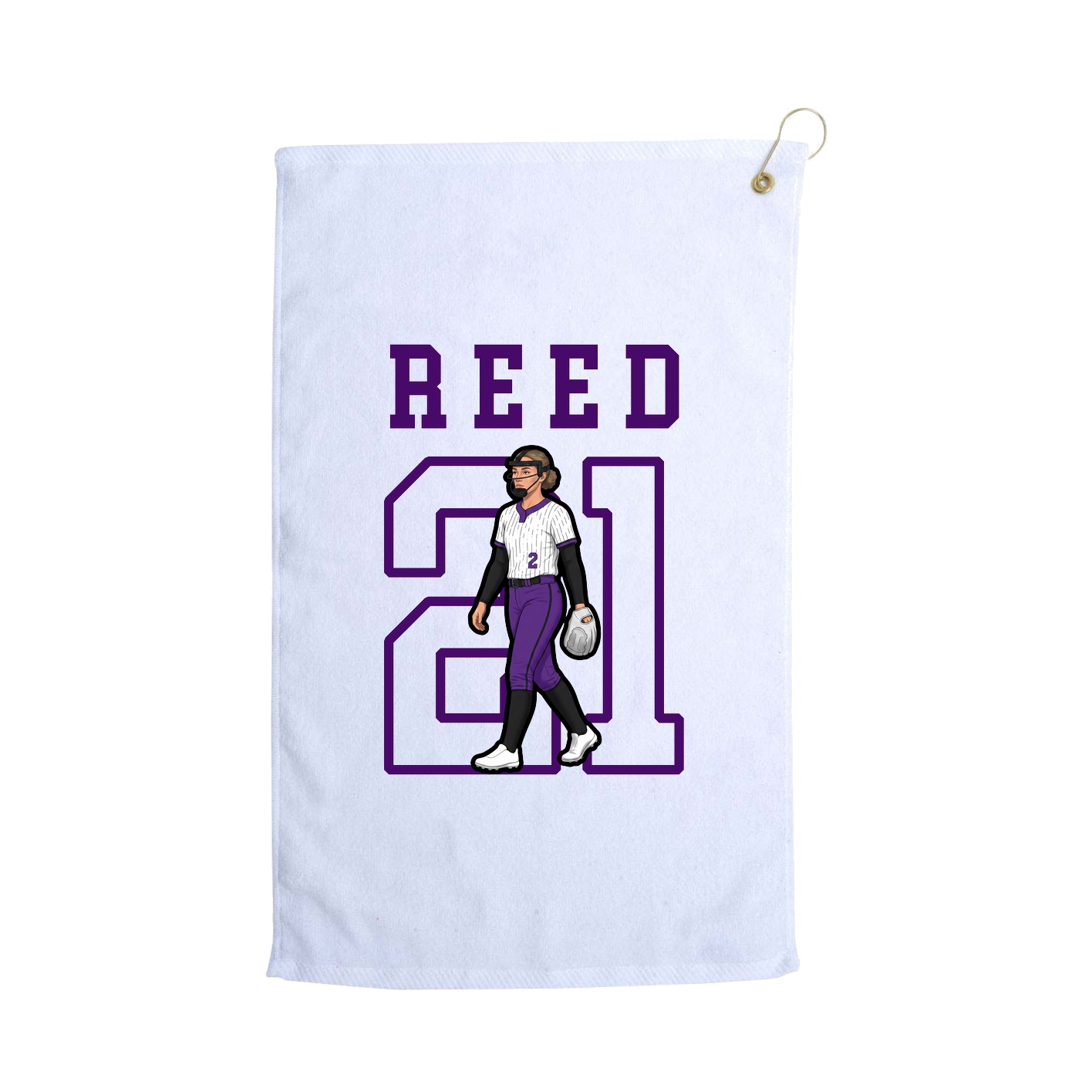 Golf Towel — Shirsey in White
