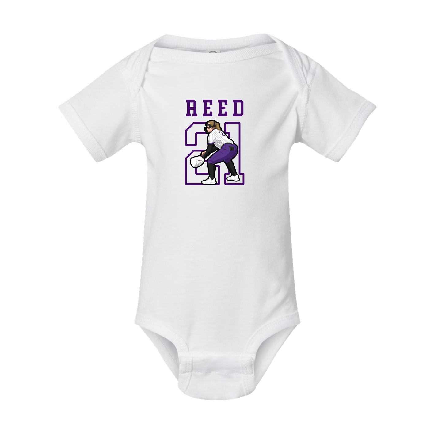 Baby Onesie — Shirsey in White