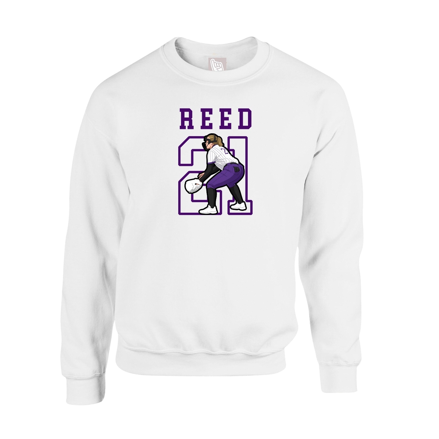 Fleece Crew — Shirsey in White