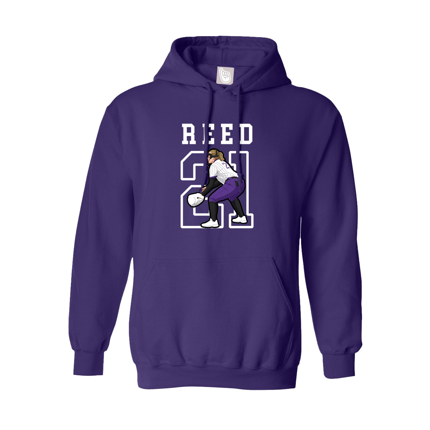 Youth Hoodie — Shirsey in Purple