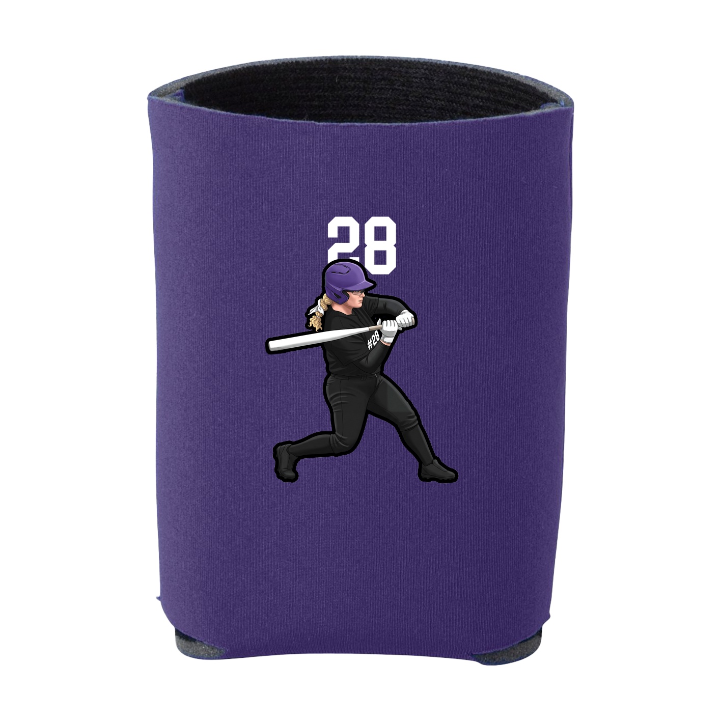 Can Holder — Number Top in Purple