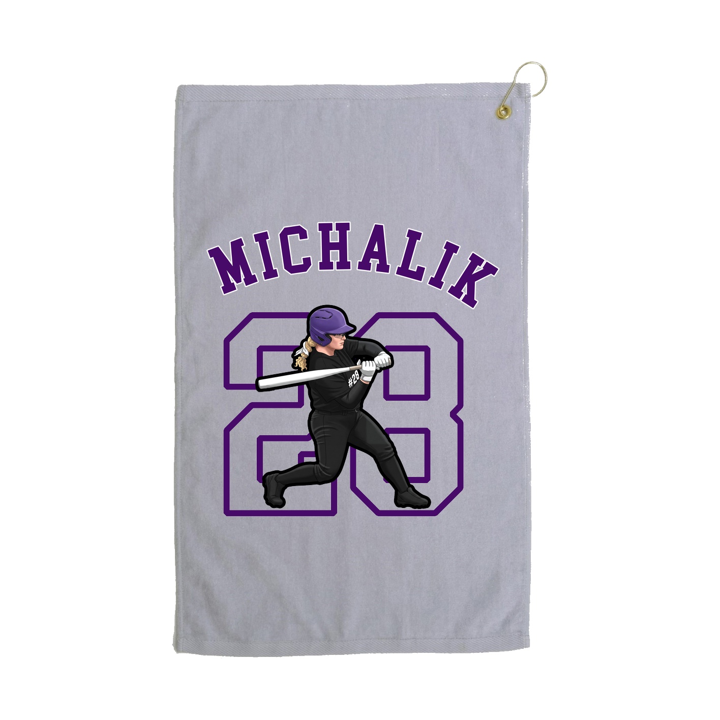 Golf Towel — Shirsey Arch in Grey
