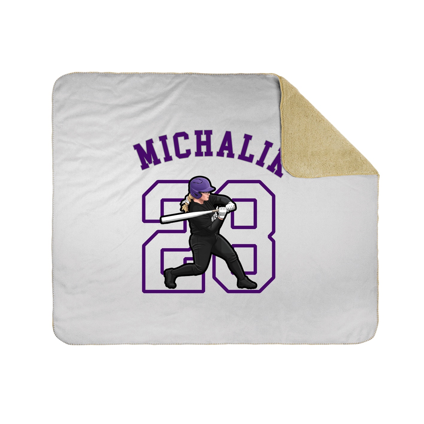 Throw Blanket — Shirsey Arch in White