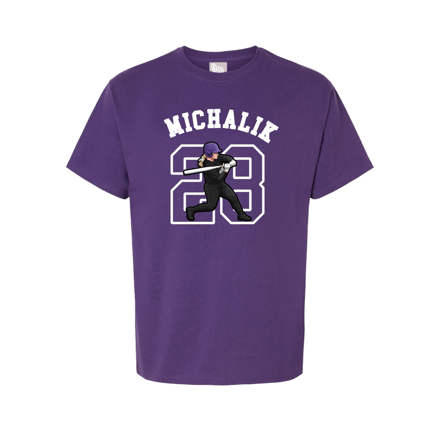 Youth Tee — Shirsey Arch in Purple