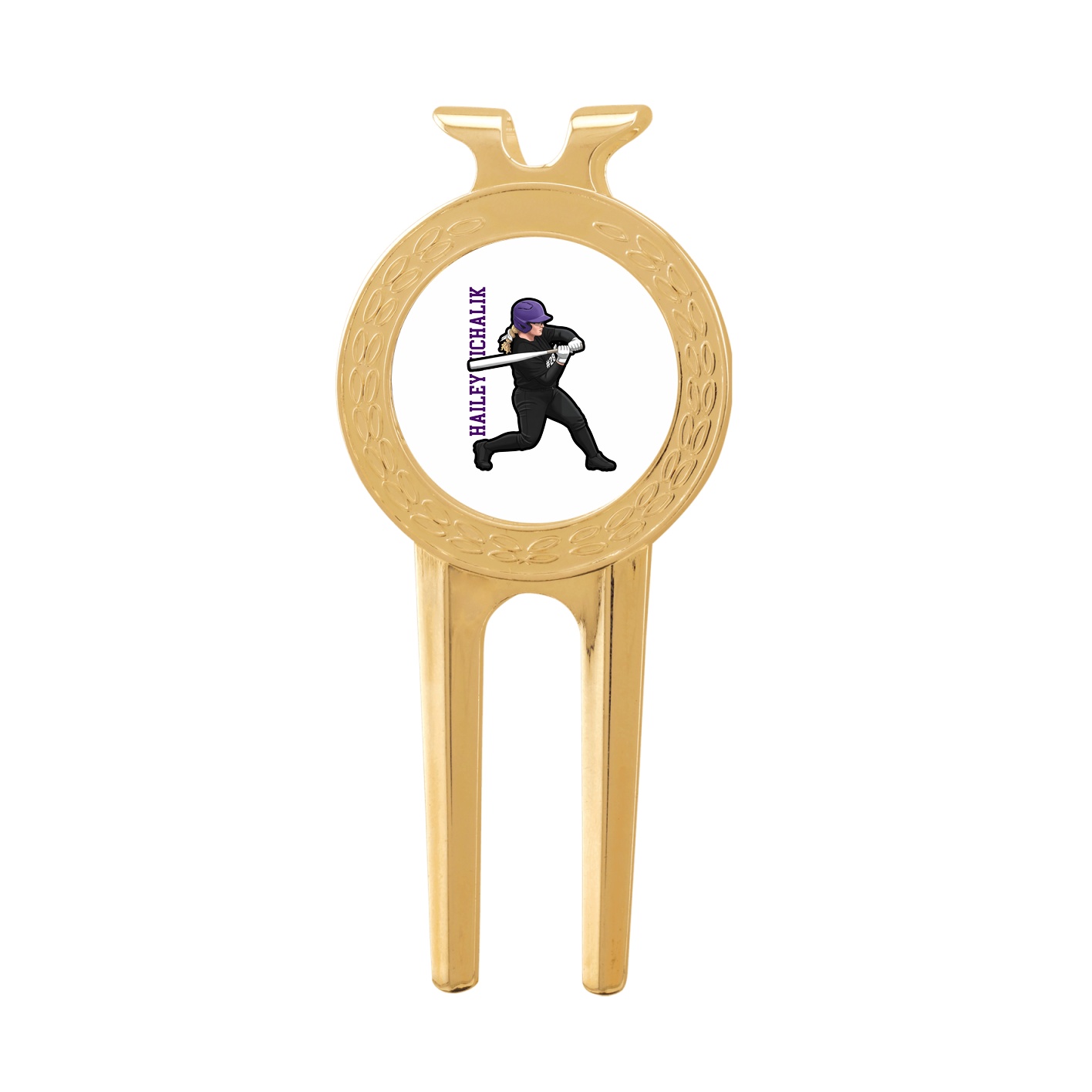 Divot Tool with Ball Marker — Name Vertical in Classic
