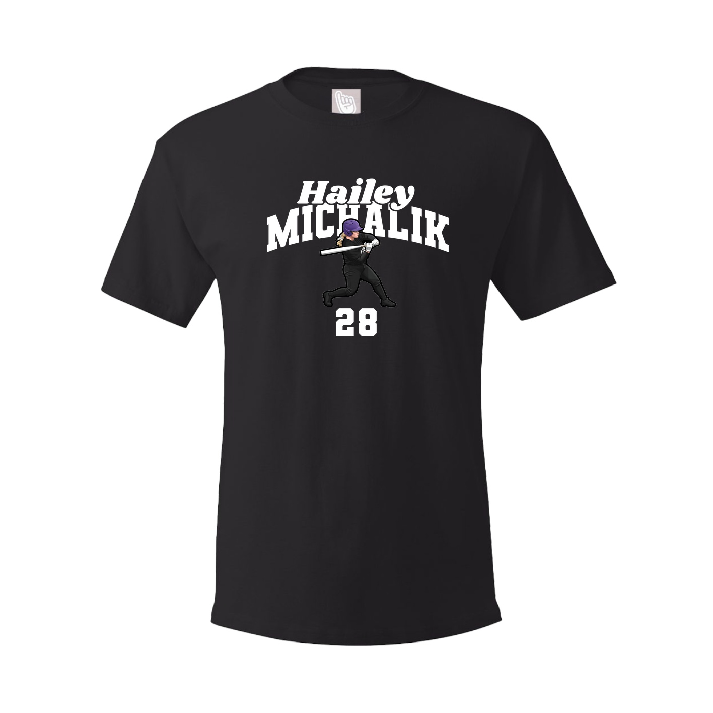 Youth Tee — Signature Arch in Black