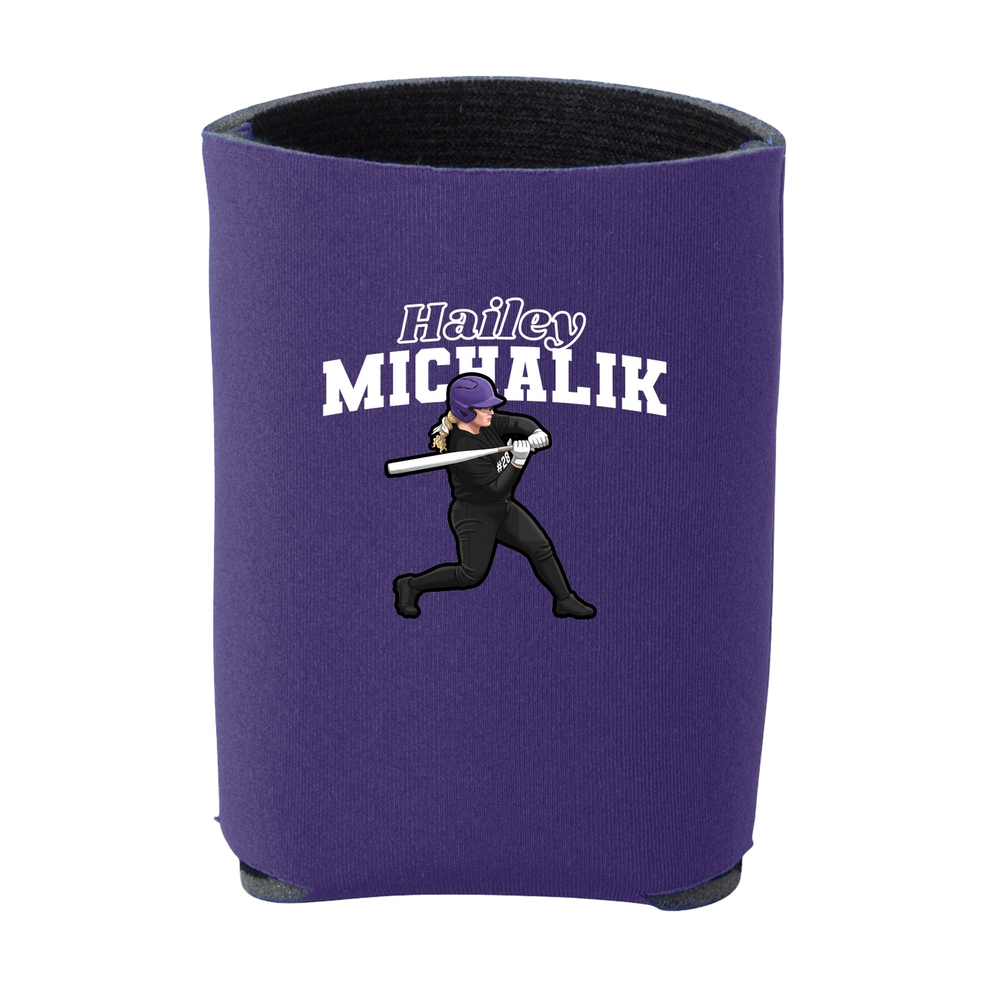 Can Holder — Name Arch in Purple