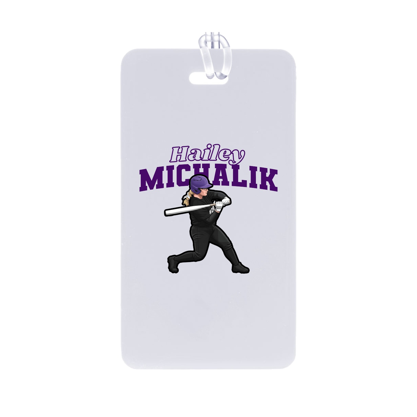 Bag Tag — Name Arch in Classic