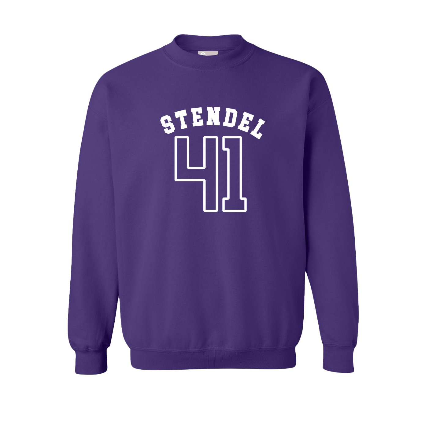 Fleece Crew — Shirsey Arch in Purple