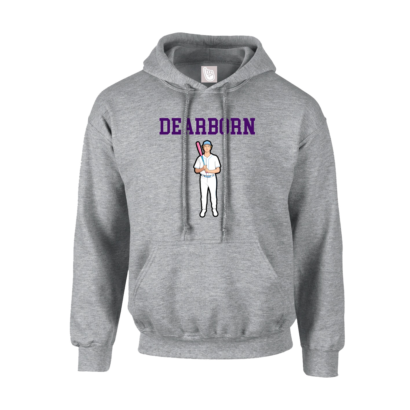 Hoodie — Shirsey in Grey