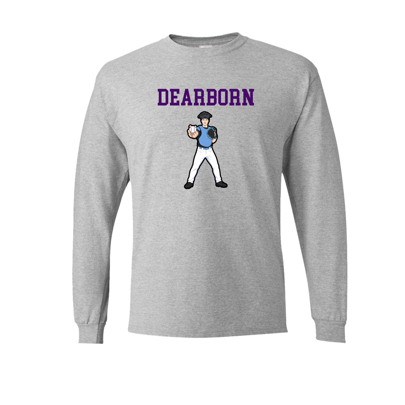 Long Sleeve Tee — Shirsey in Grey