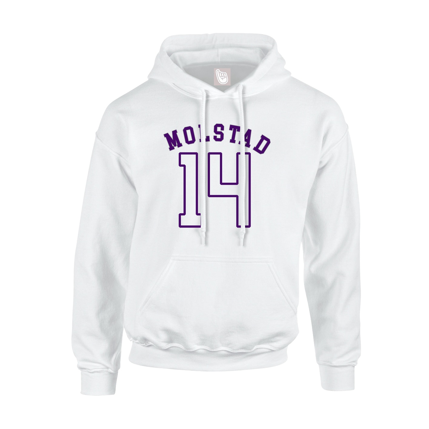 Hoodie — Shirsey Arch in White