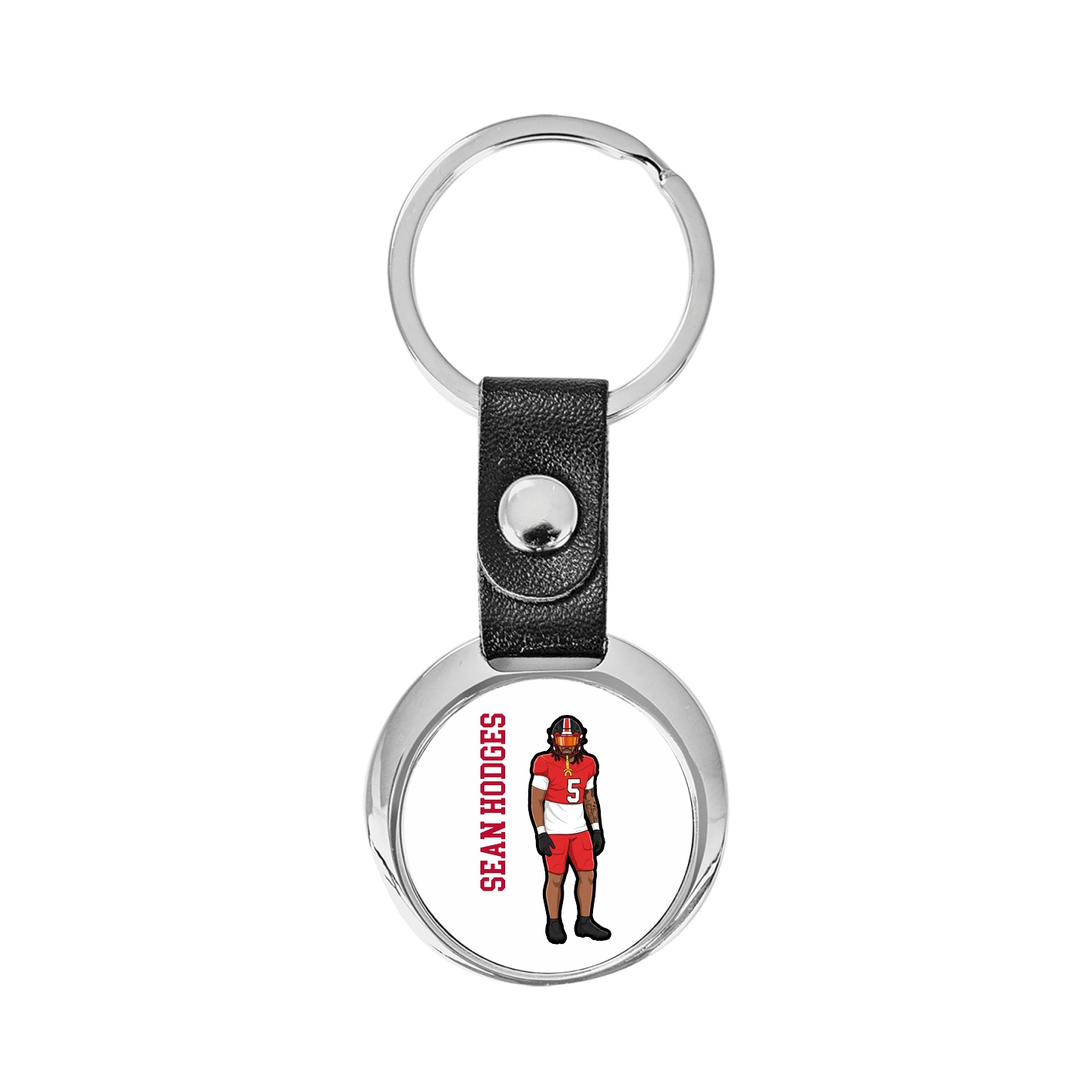 Key Chain — Name Vertical in Classic