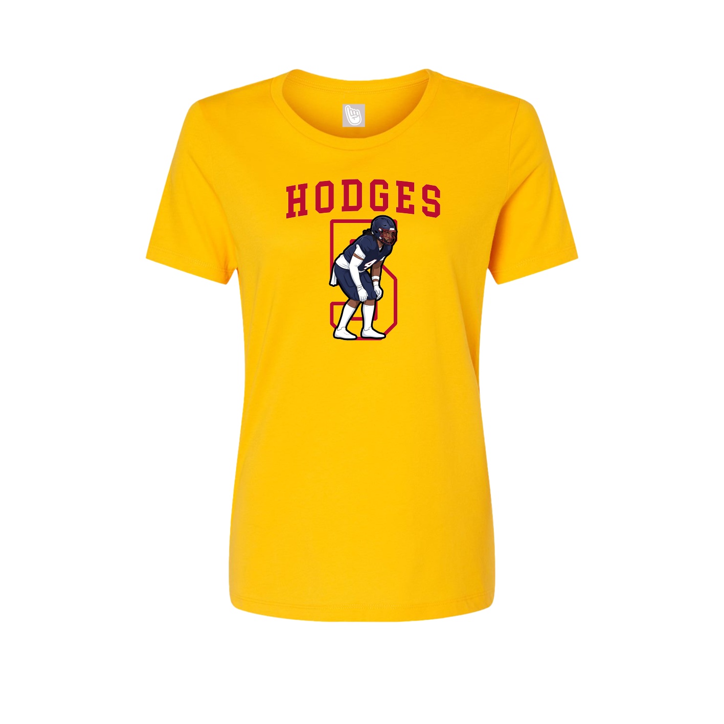 Fitted Women's Tee — Shirsey in Gold