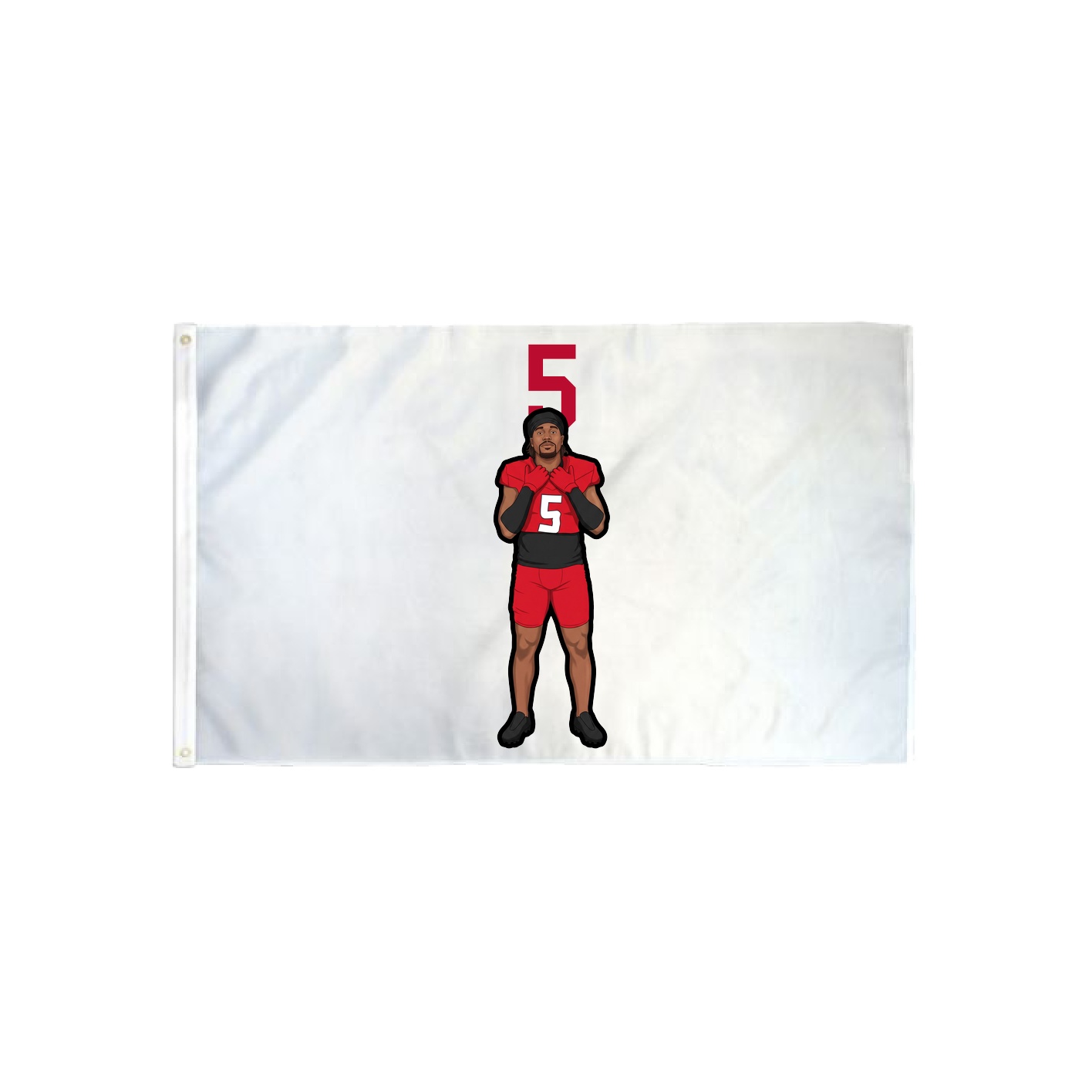 3x5 Flag — Number Top in Classic