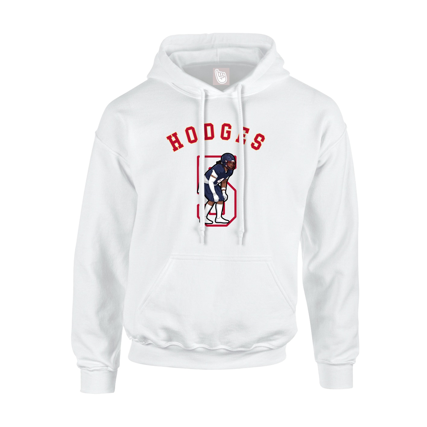 Hoodie — Shirsey Arch in White