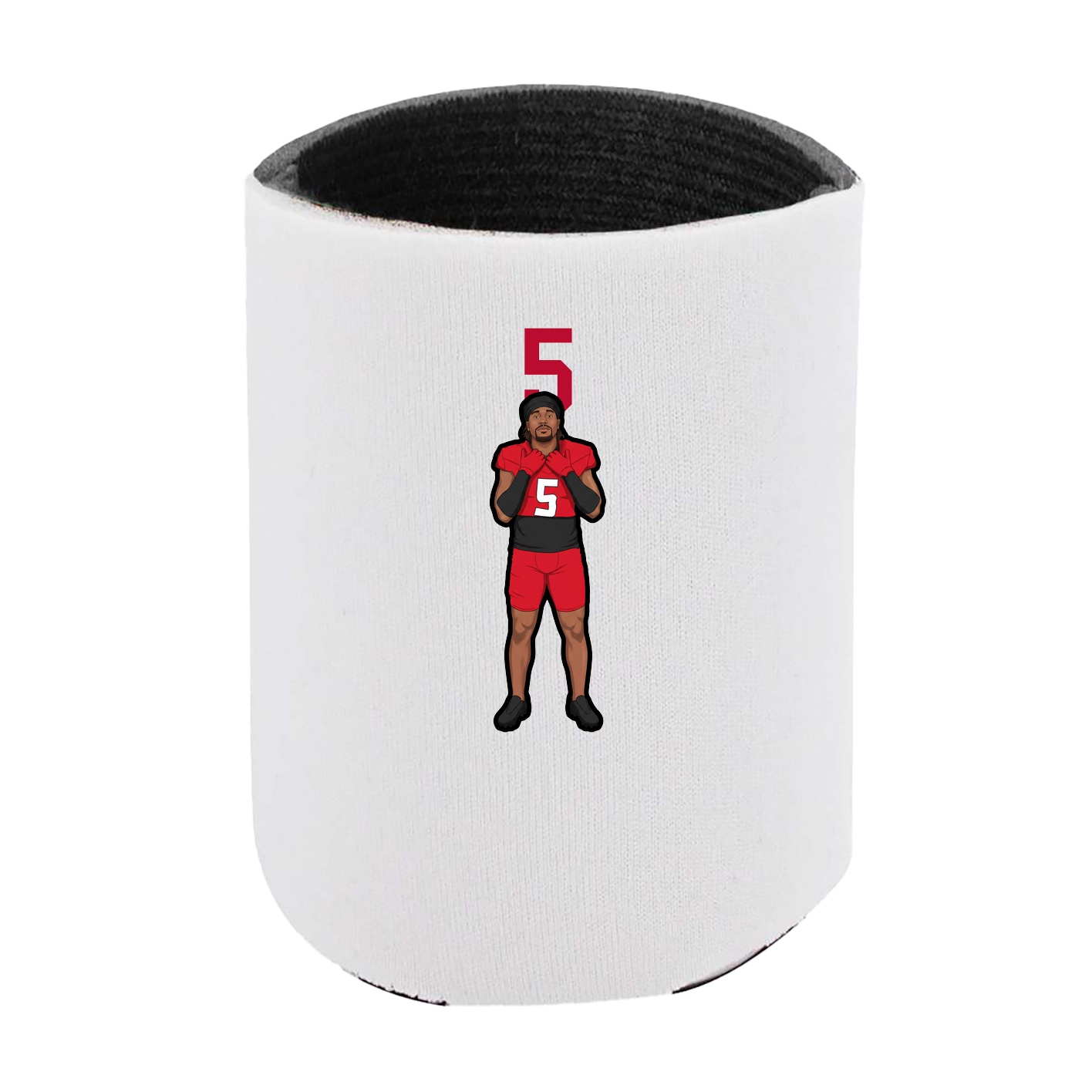 Can Holder — Number Top in White