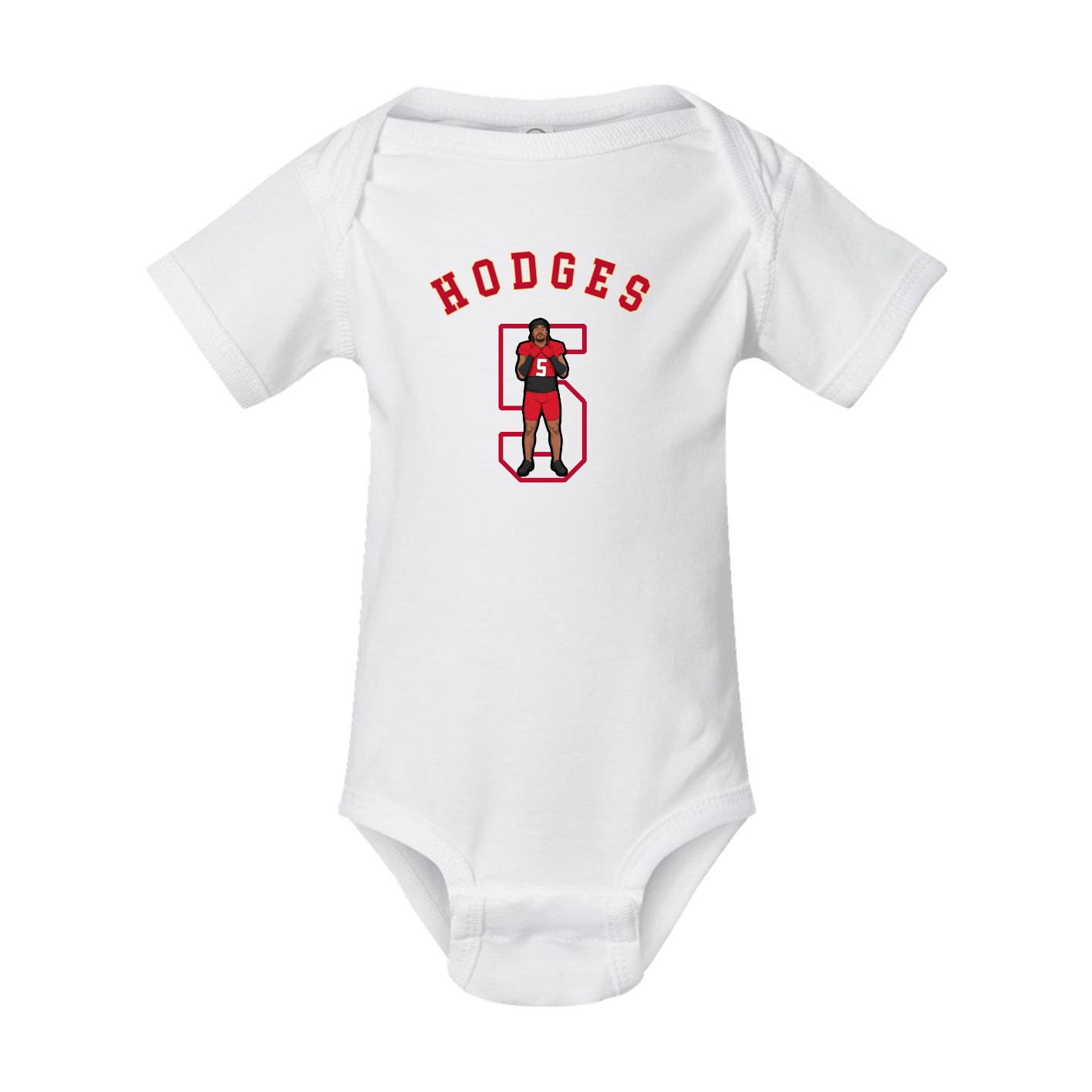 Baby Onesie — Shirsey Arch in White
