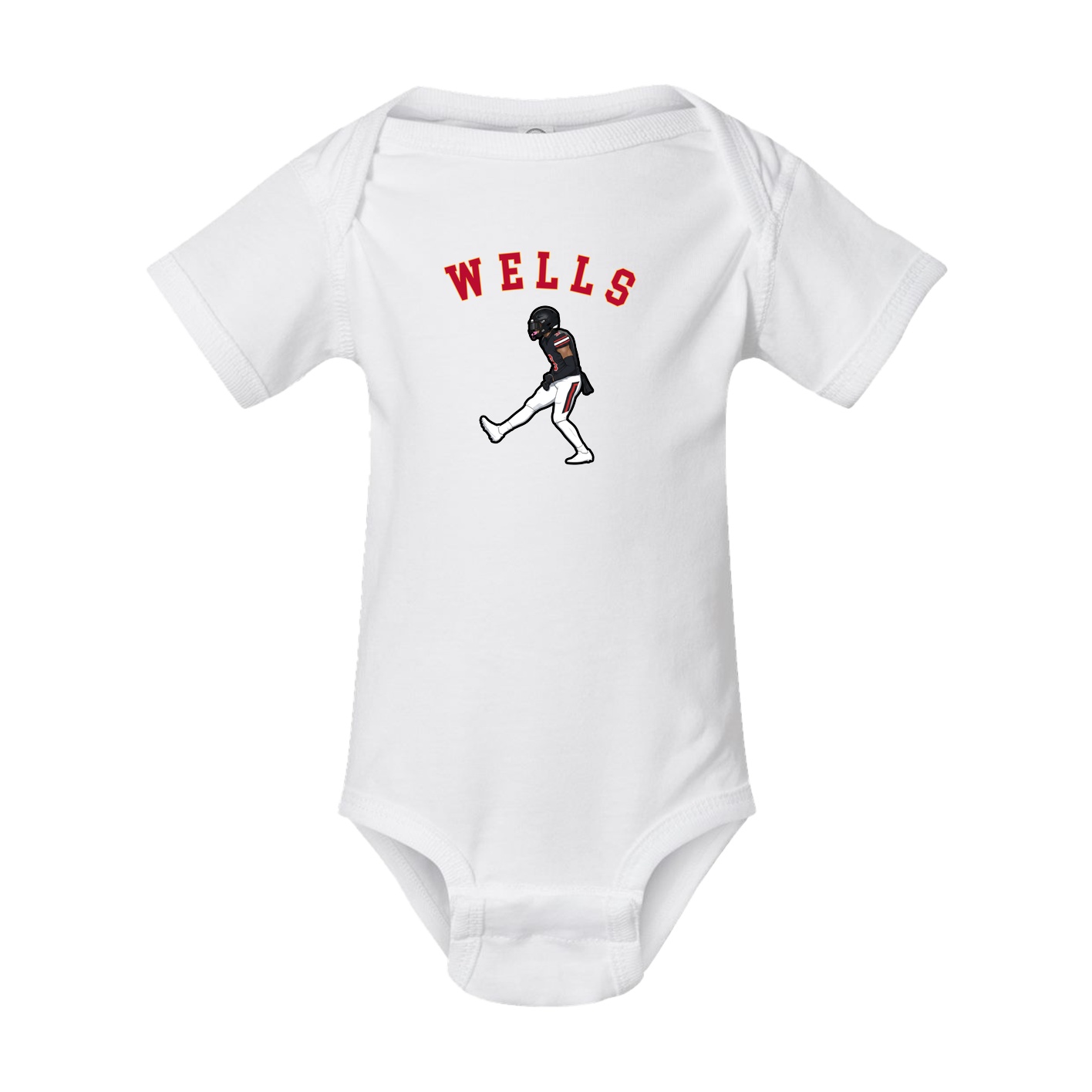 Baby Onesie — Shirsey Arch in White