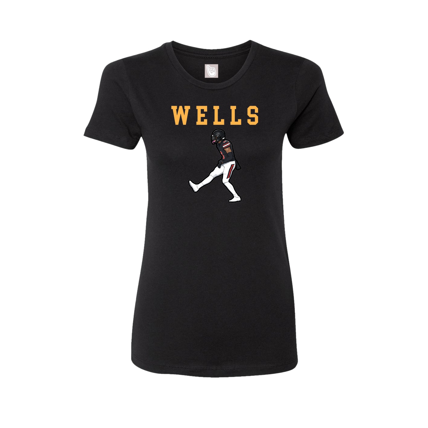 Fitted Women's Tee — Shirsey in Black