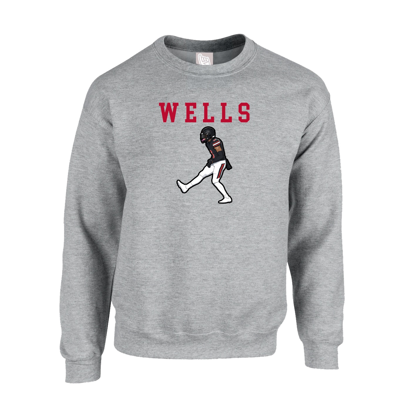 Fleece Crew — Shirsey in Grey
