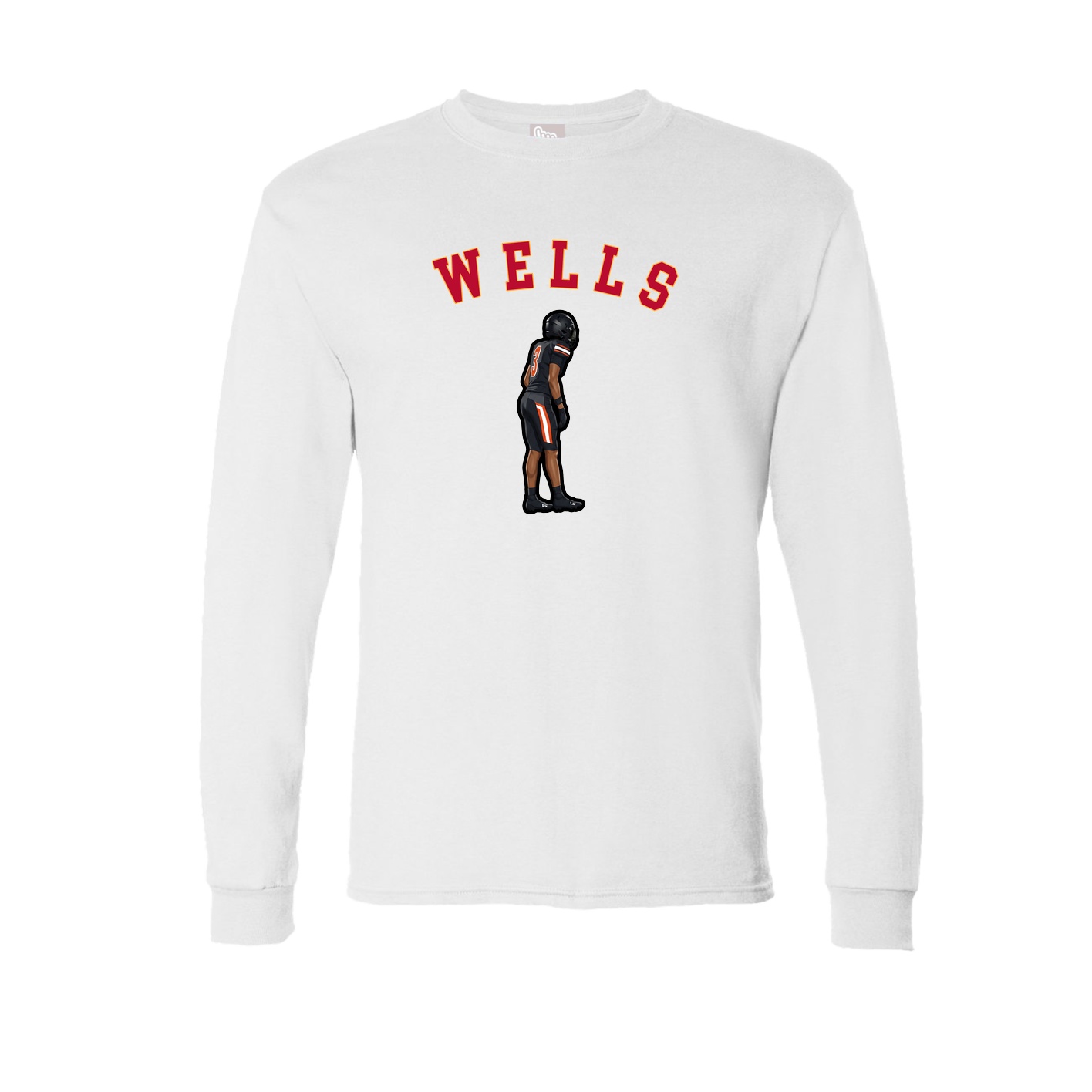 Long Sleeve Tee — Shirsey Arch in White
