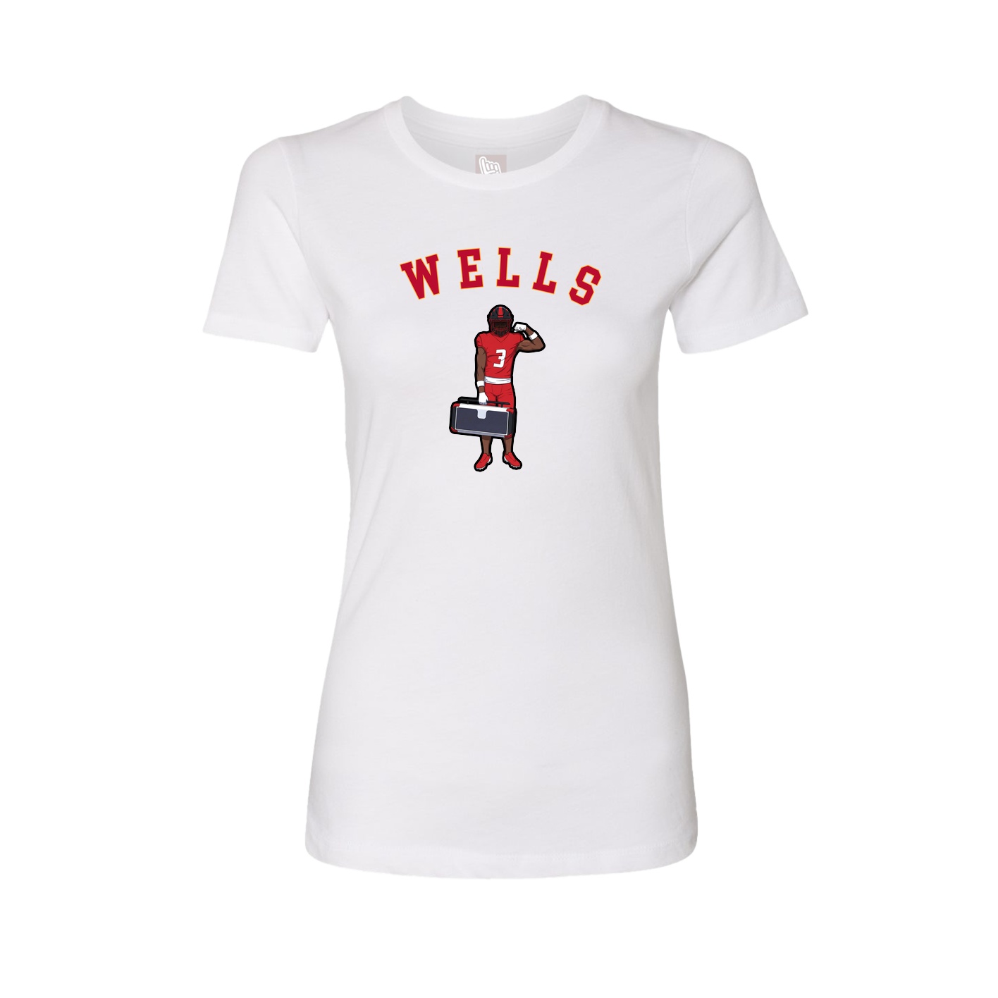 Womens Tee — Shirsey Arch in White