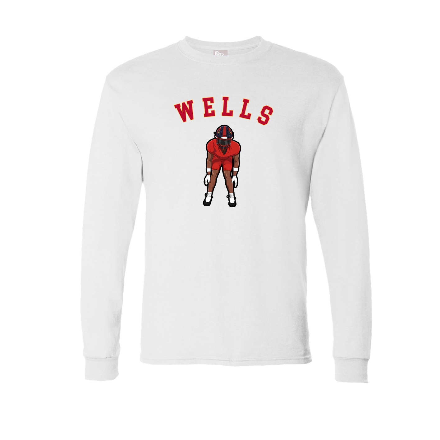 Long Sleeve Tee — Shirsey Arch in White