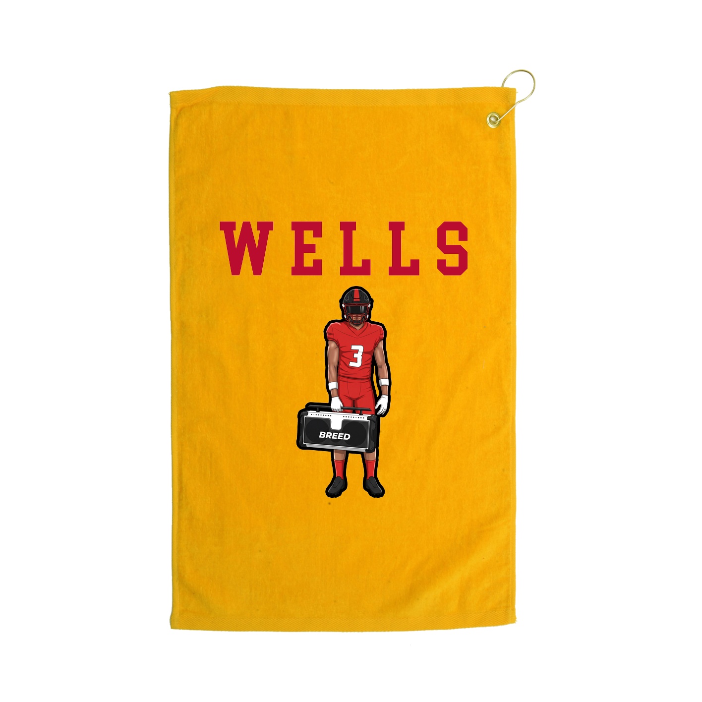 Golf Towel — Shirsey in Gold