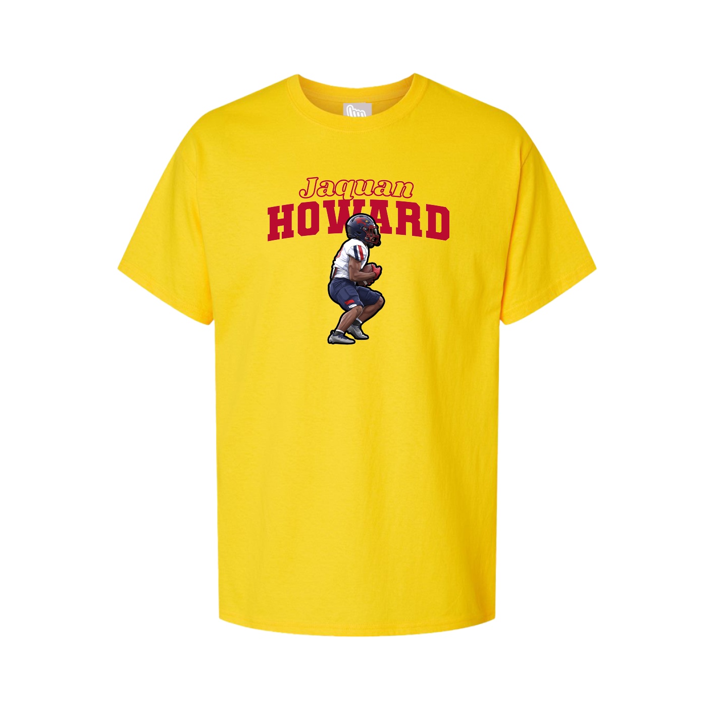 Youth Tee — Name Arch in Gold