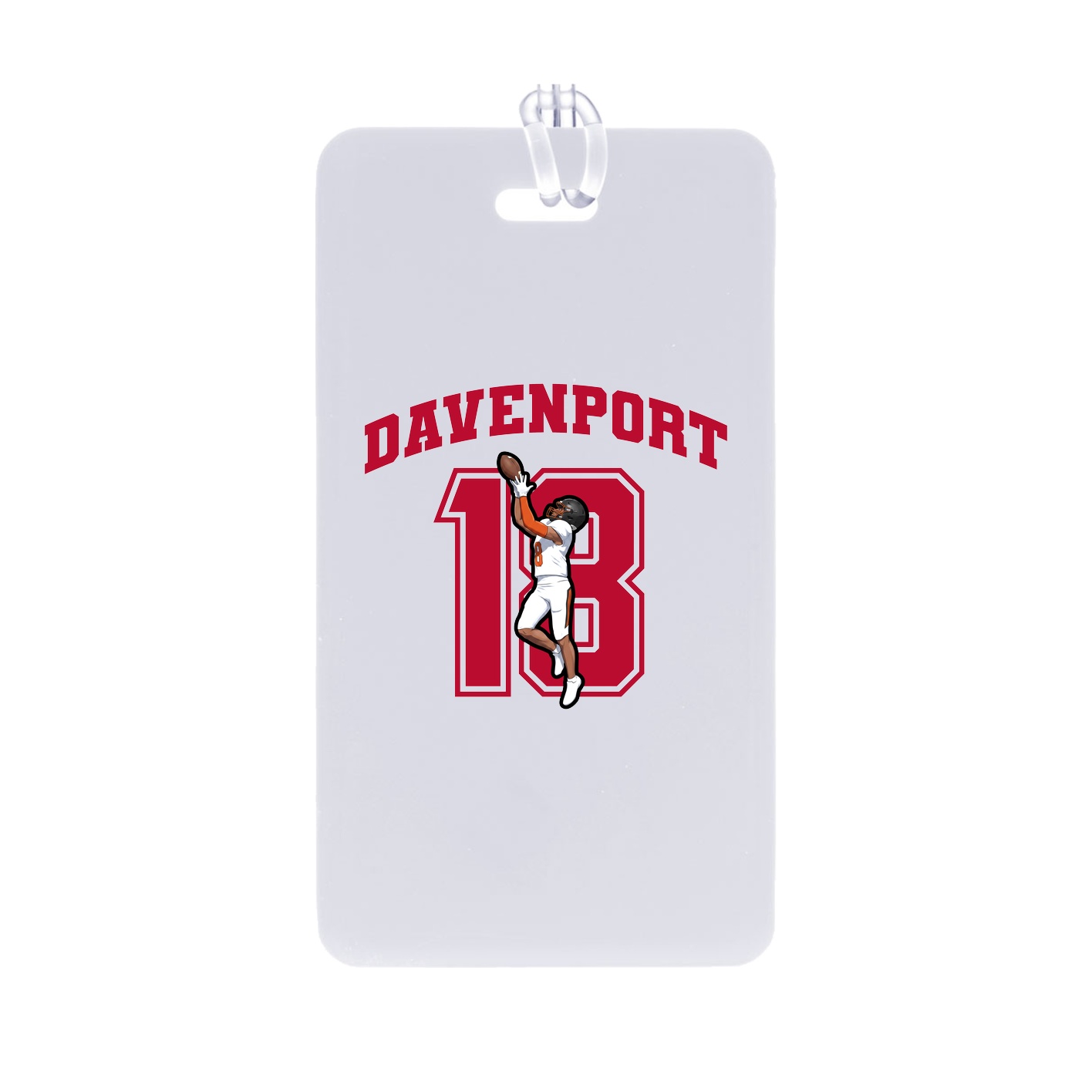 Bag Tag — Number in Classic