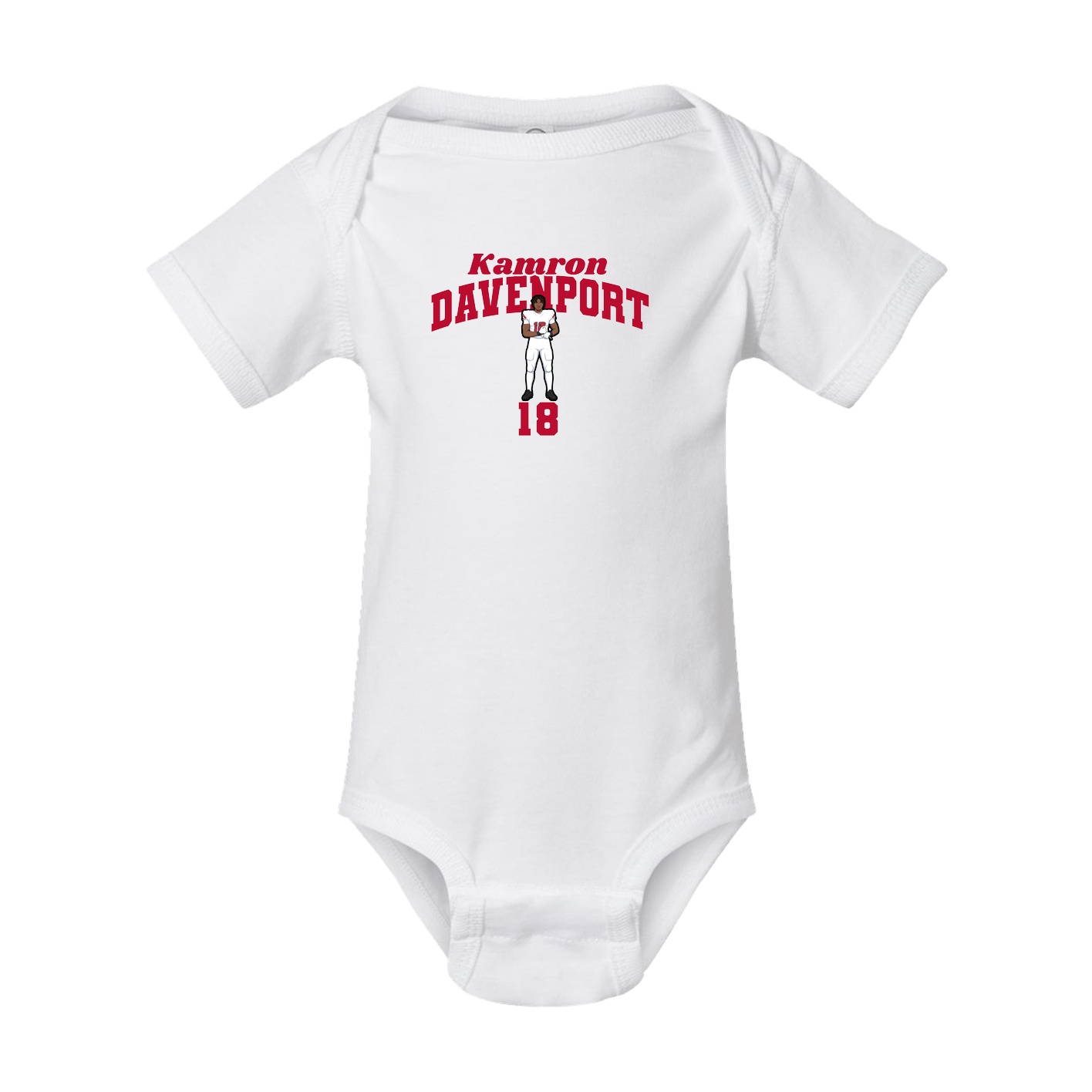 Baby Onesie — Signature Arch in White