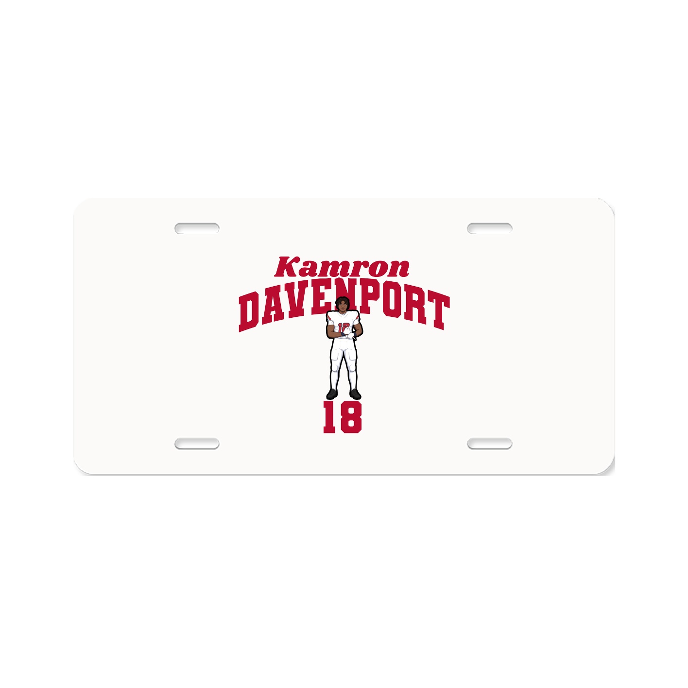 License Plate — Signature Arch in Classic