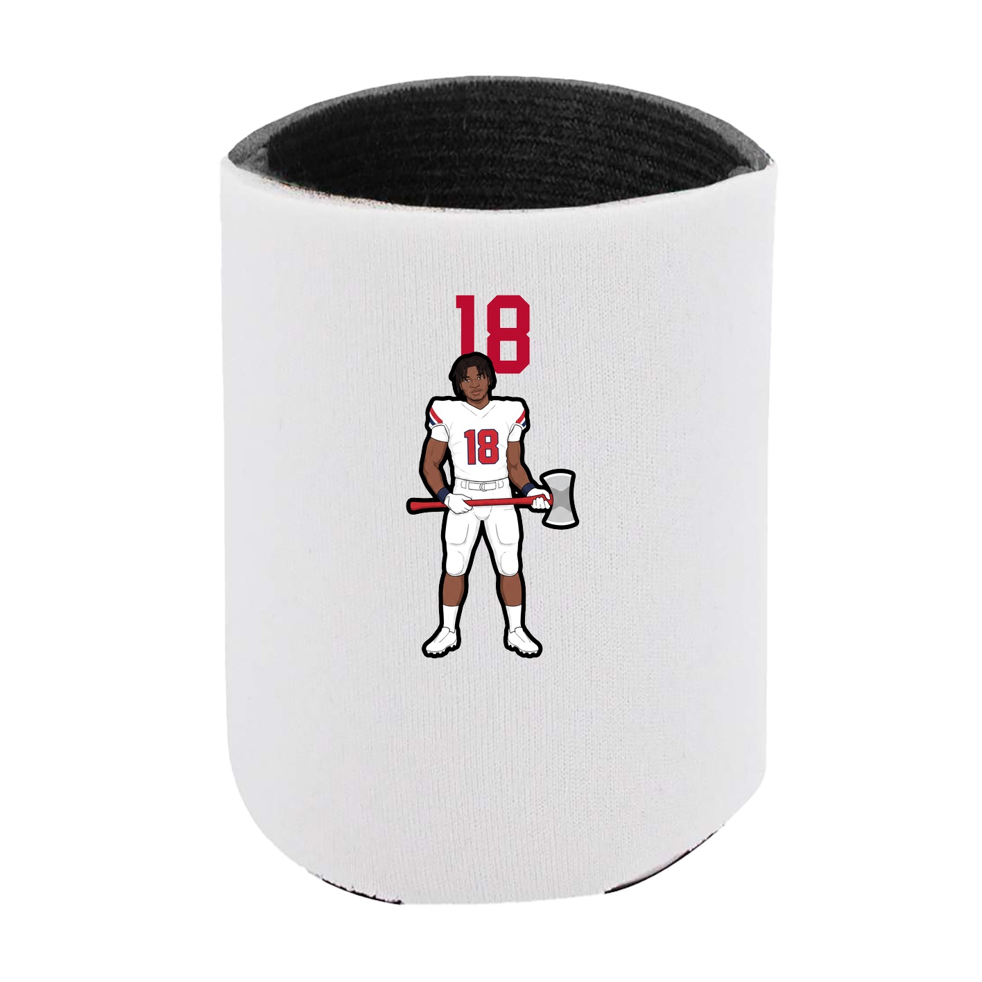 Can Holder — Number Top in White