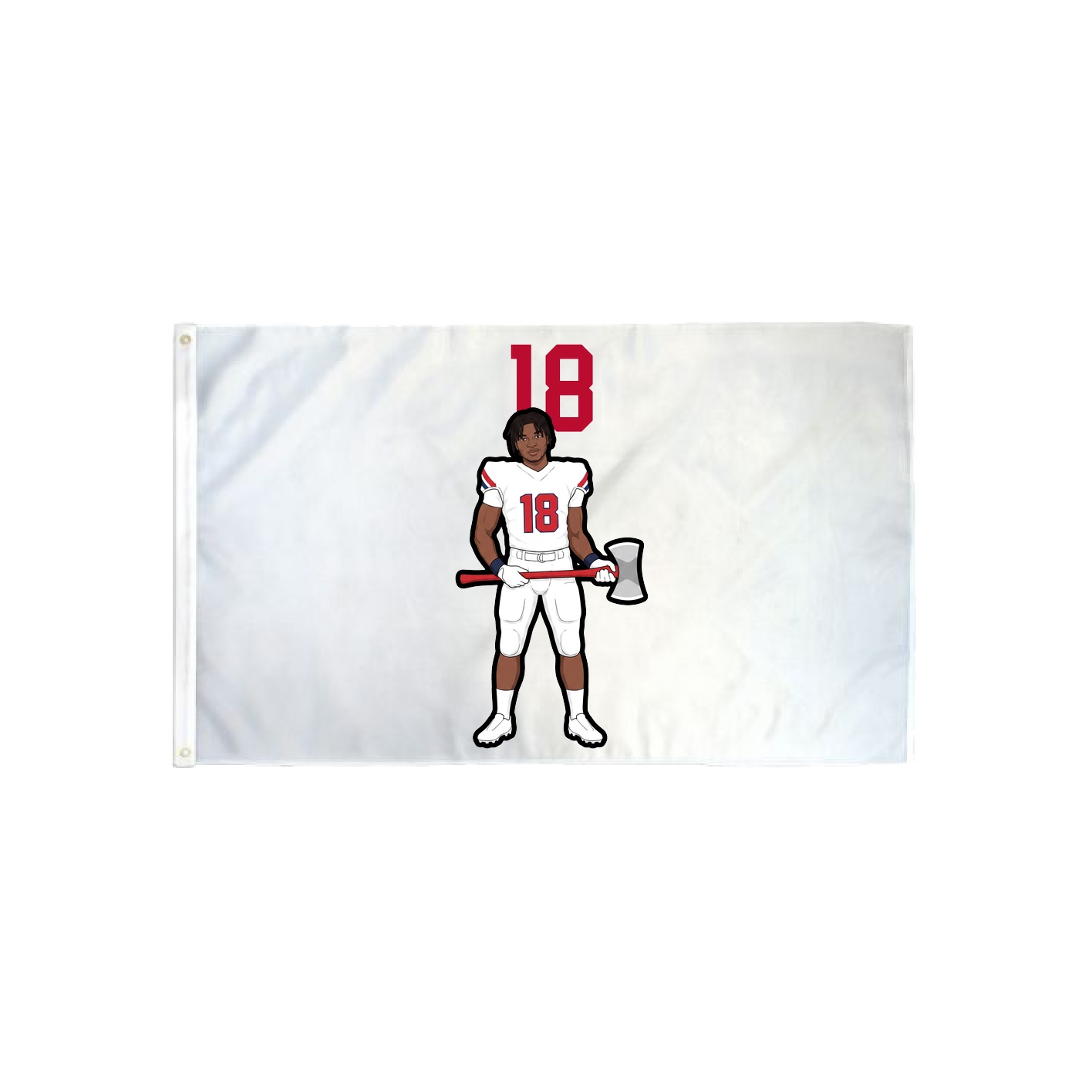 3x5 Flag — Number Top in Classic