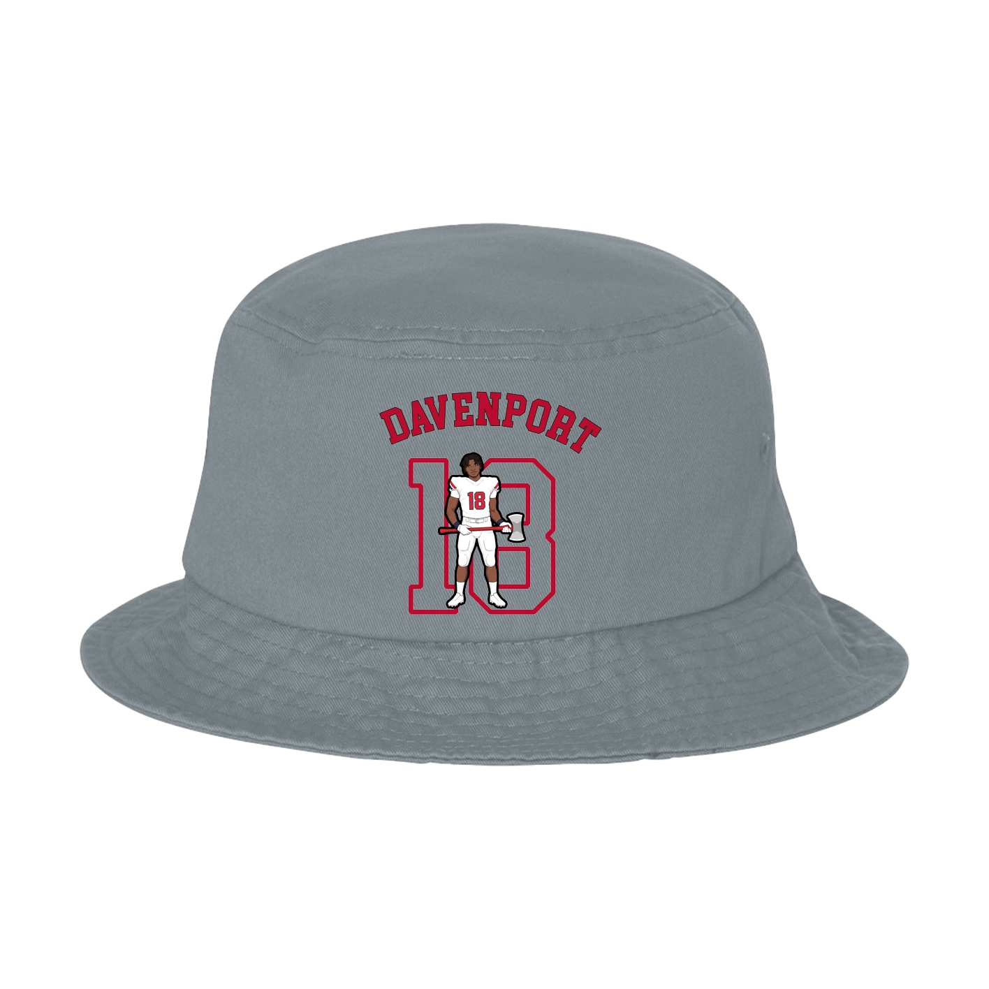 Bucket Cap — Shirsey Arch in Grey