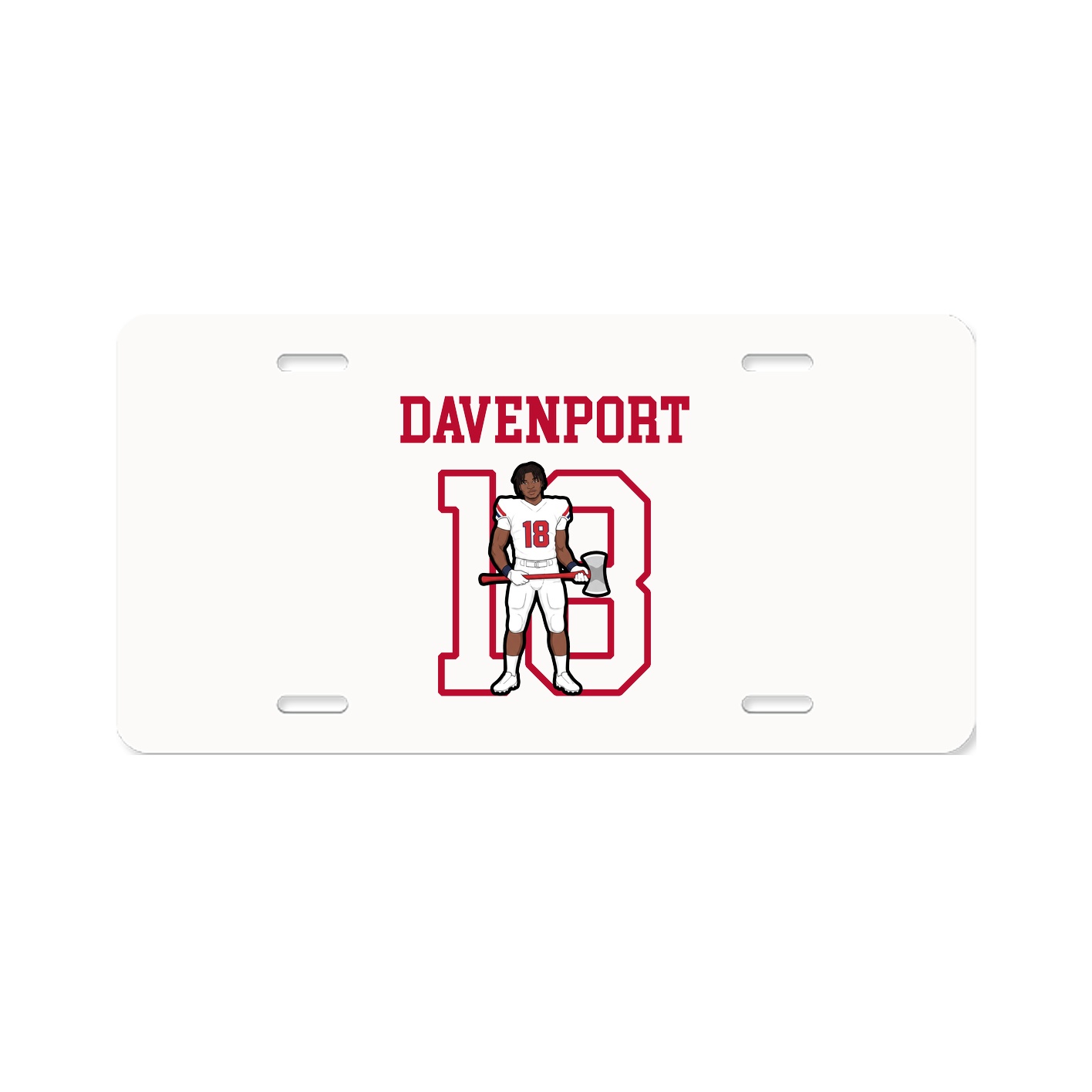 License Plate — Shirsey in Classic